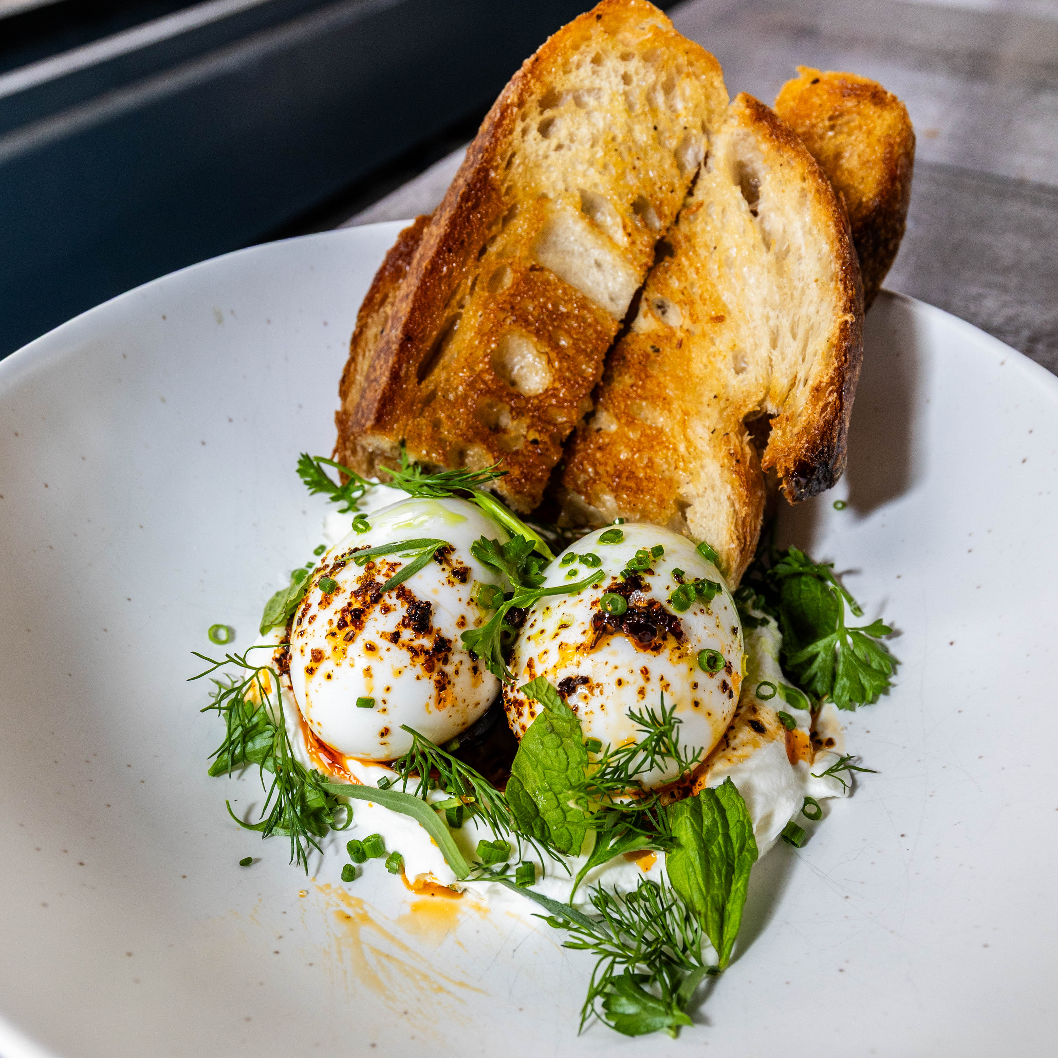 Aleppo Brown Butter Eggs at Emmer