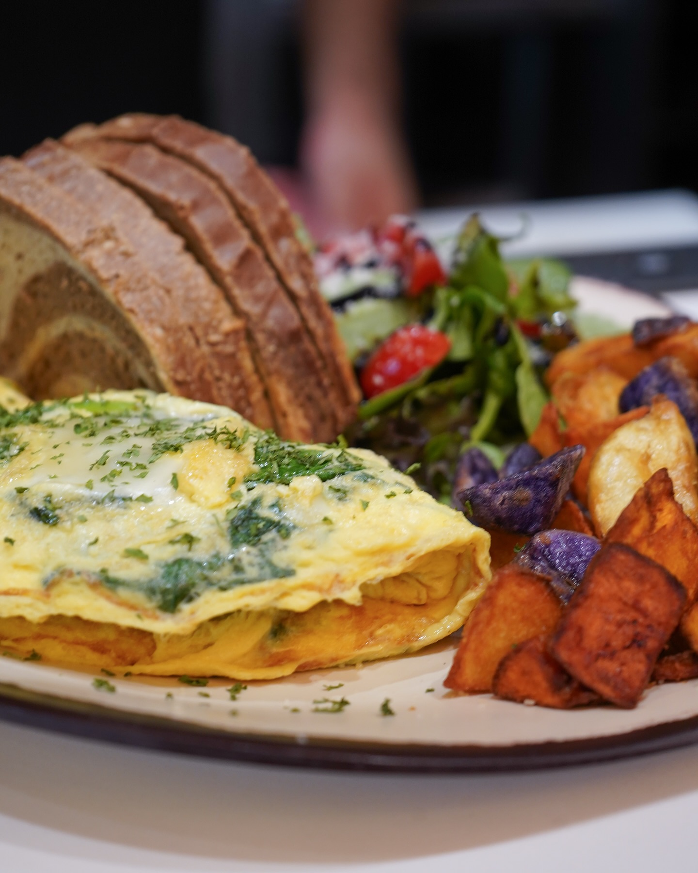 Spicy Pepperoni Omelette at Ramona's Kitchen