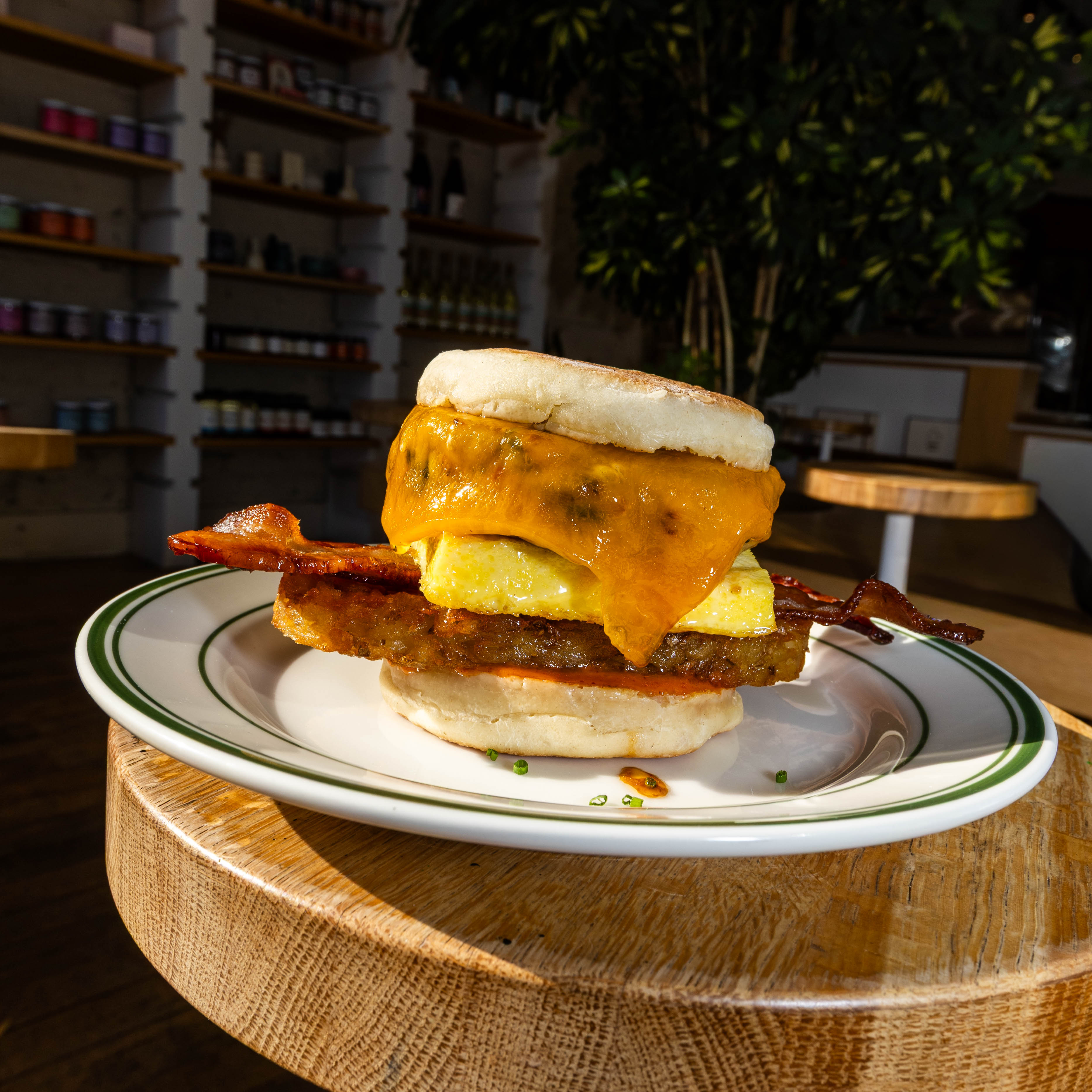 GG's Breakfast Sando Deluxe at Gateau Ghost
