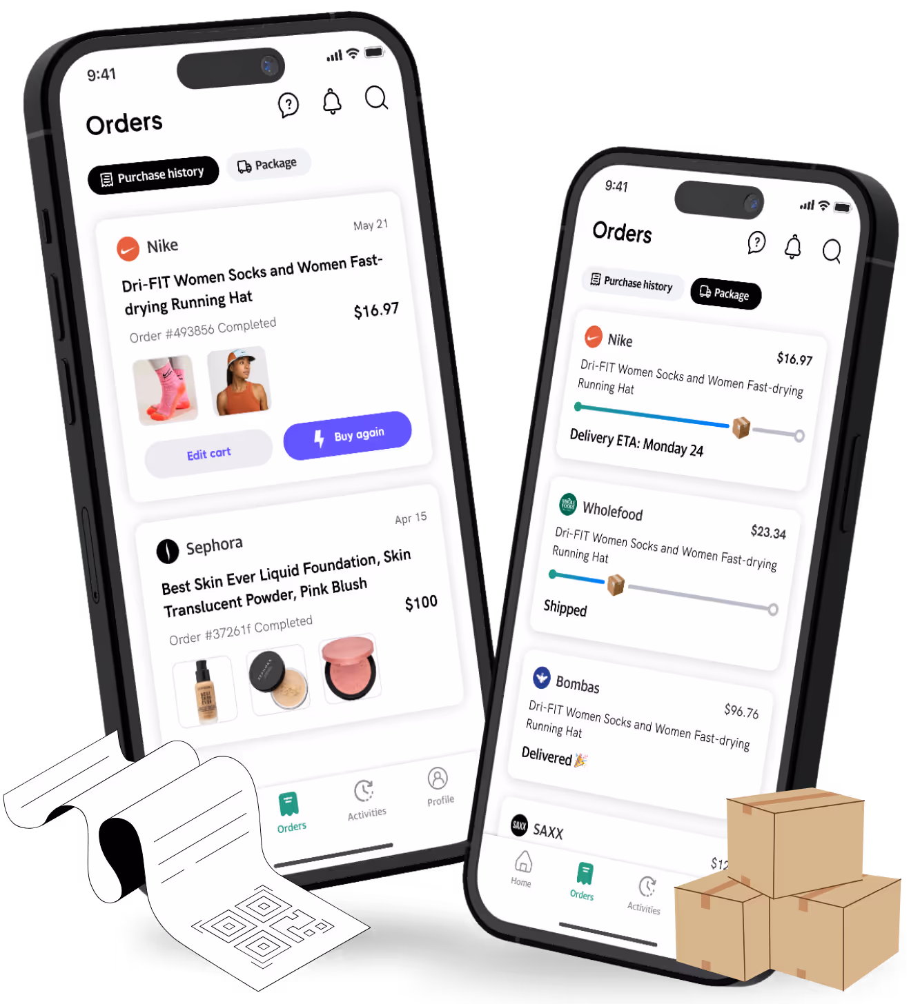 Node App Example on phone