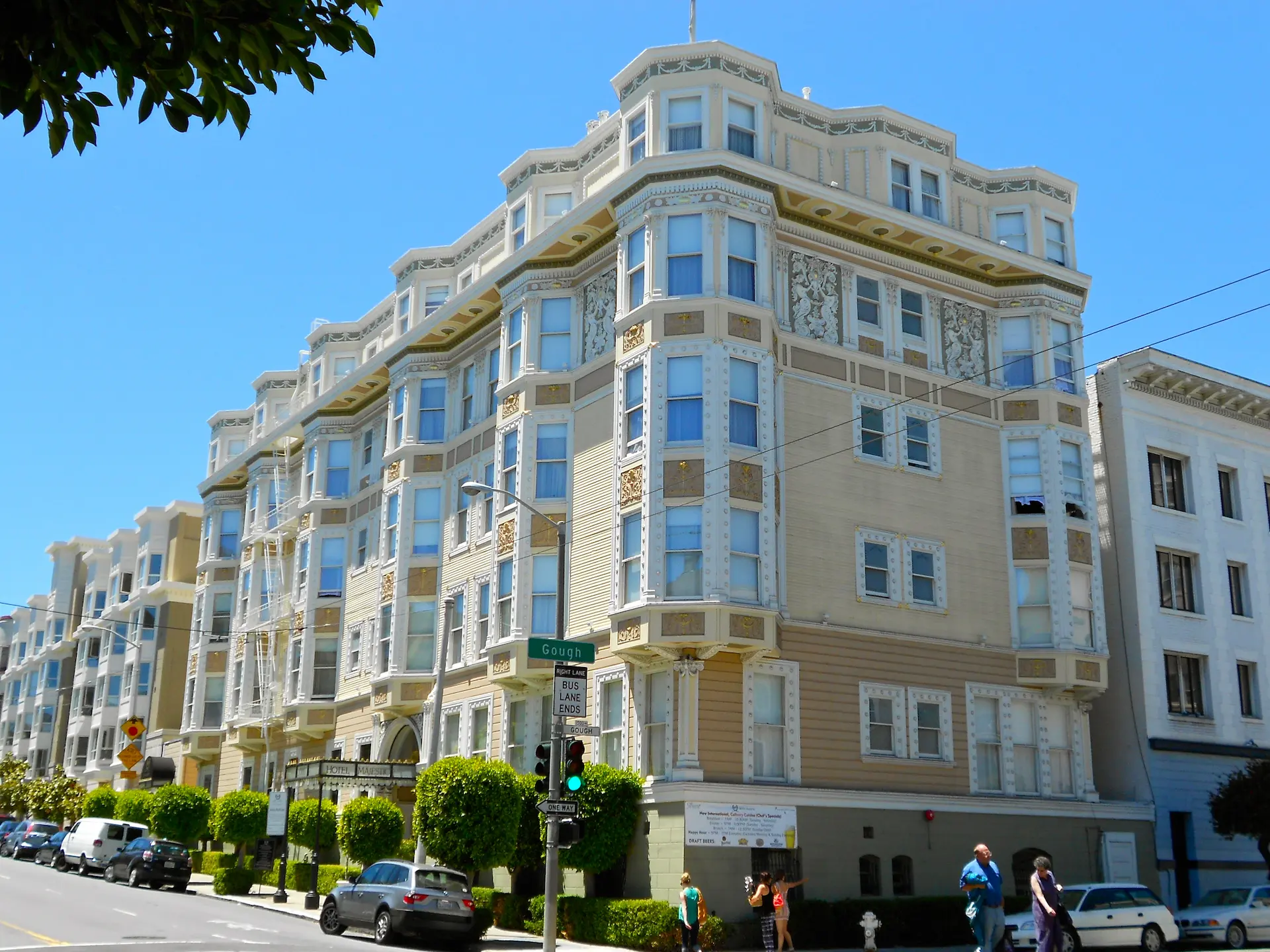 The Hotel Majestic in San Fancisco, CA