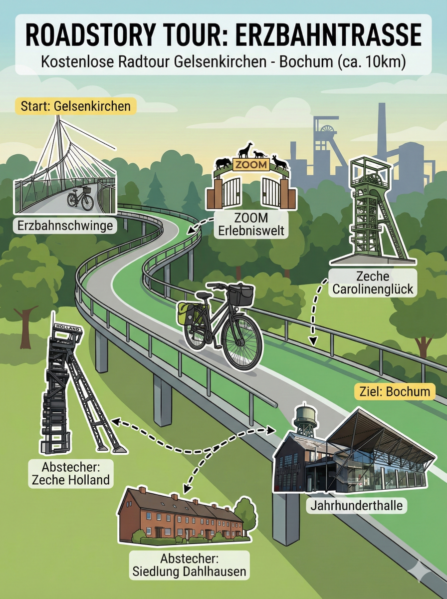 Erzbahntrasse Gelsenkirchen Bochum