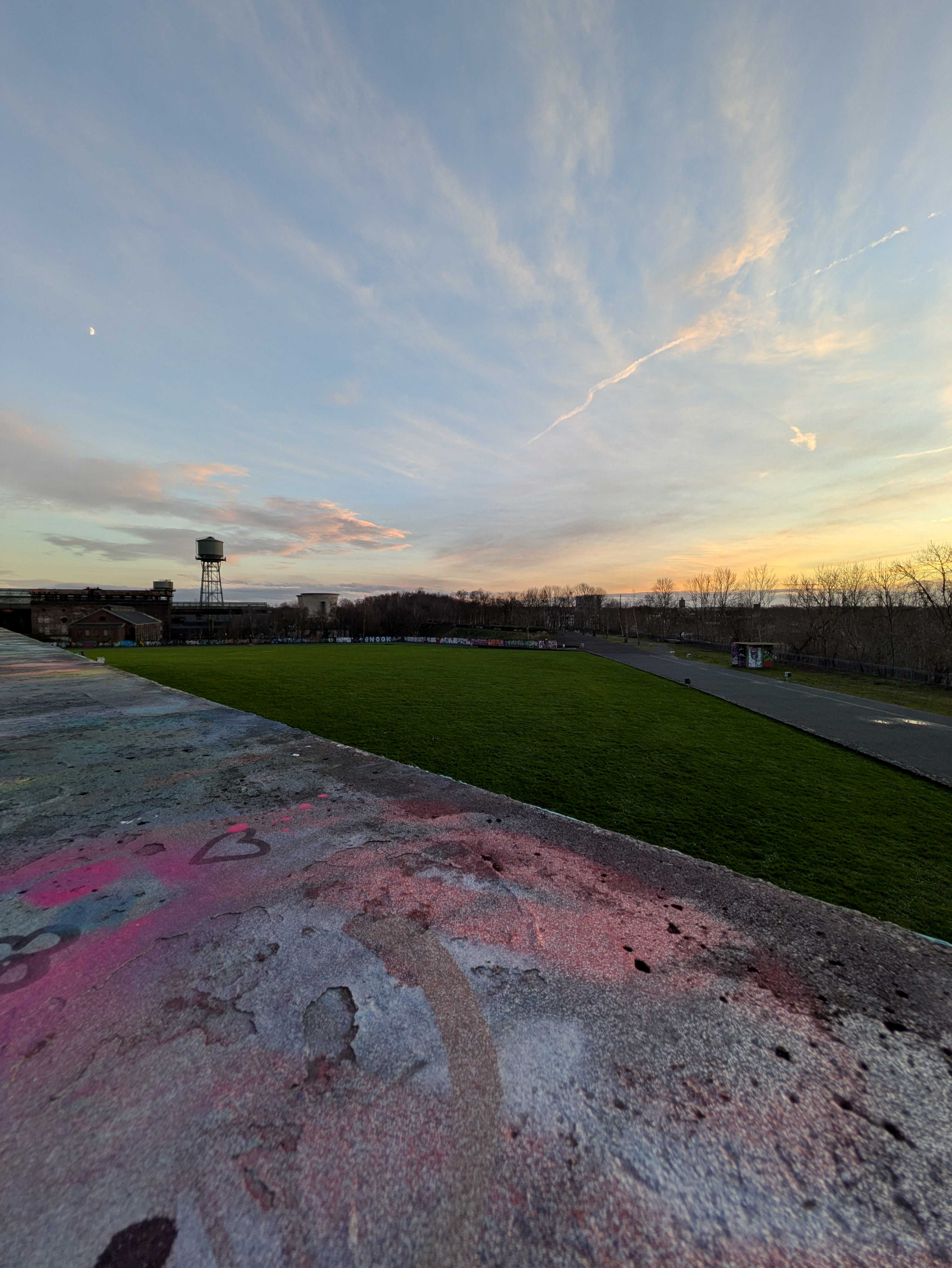 Sonnenuntergang Westpark Bochum