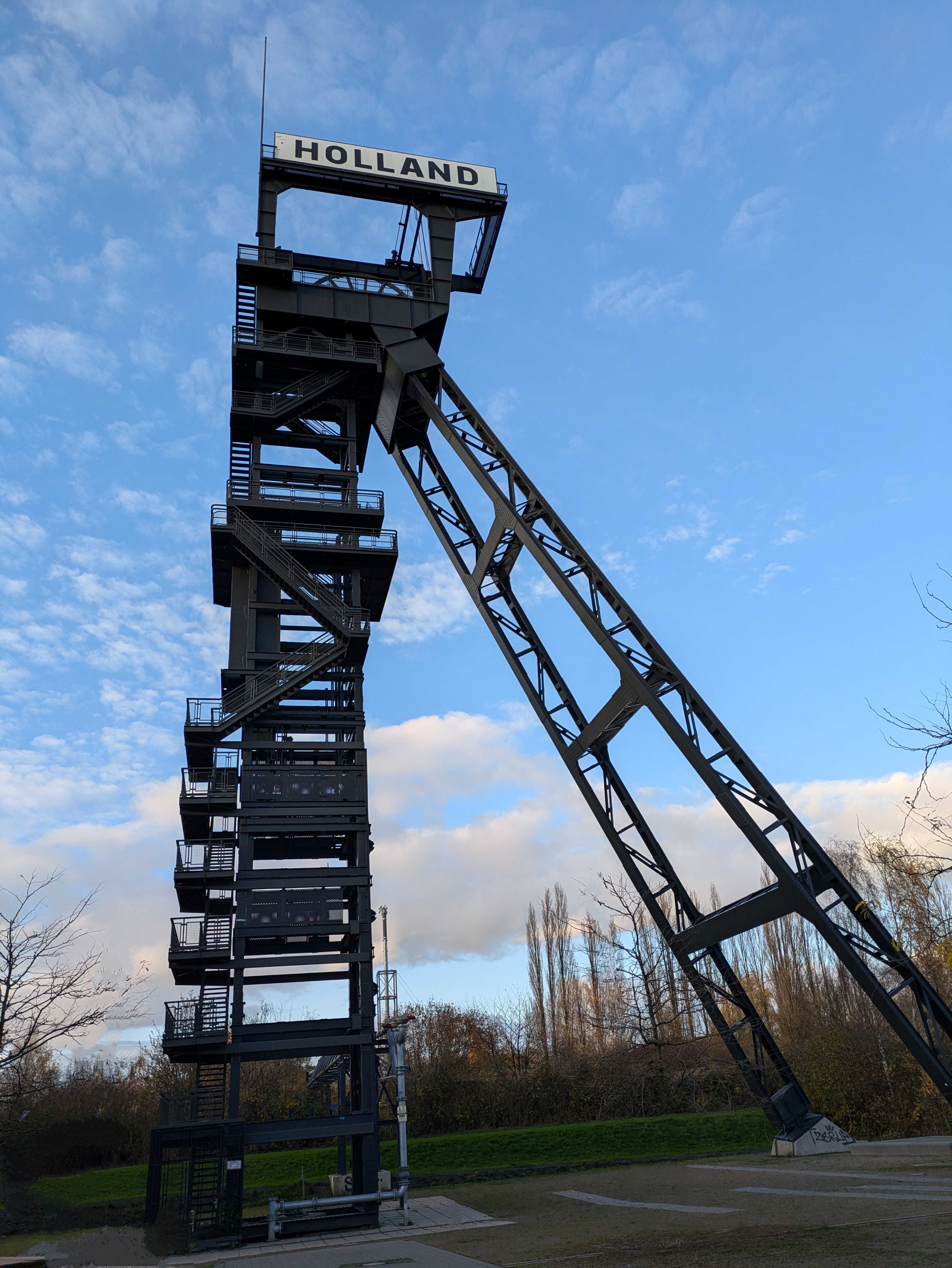 Förderturm Zeche Holland Bochum Wattenscheid