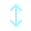 Arrows icon, points top and bottom