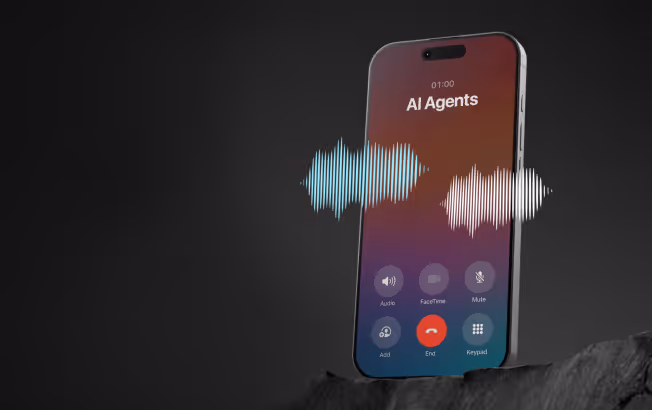 AI Agents call screen
