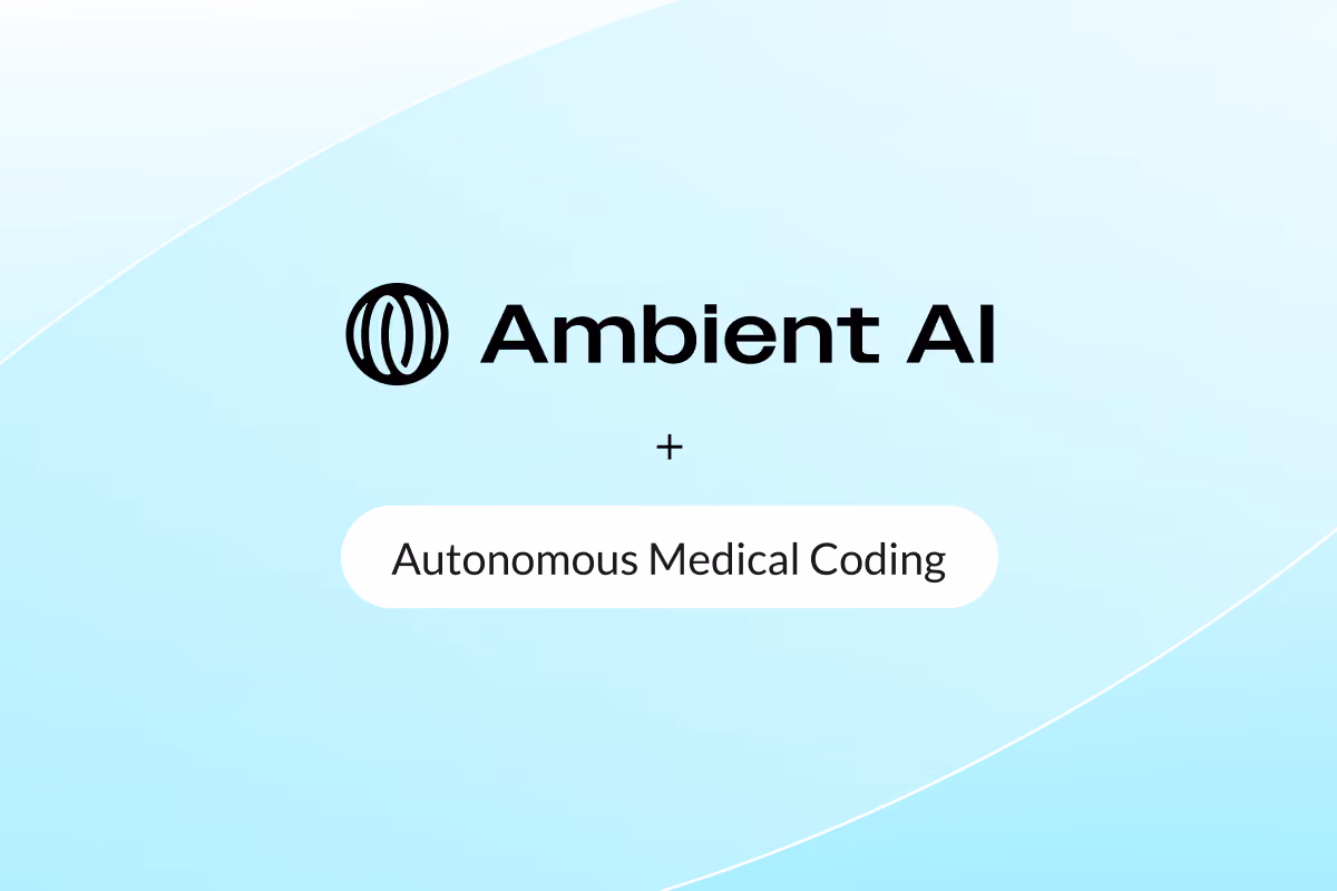 Ambient AI autonomous medical coding