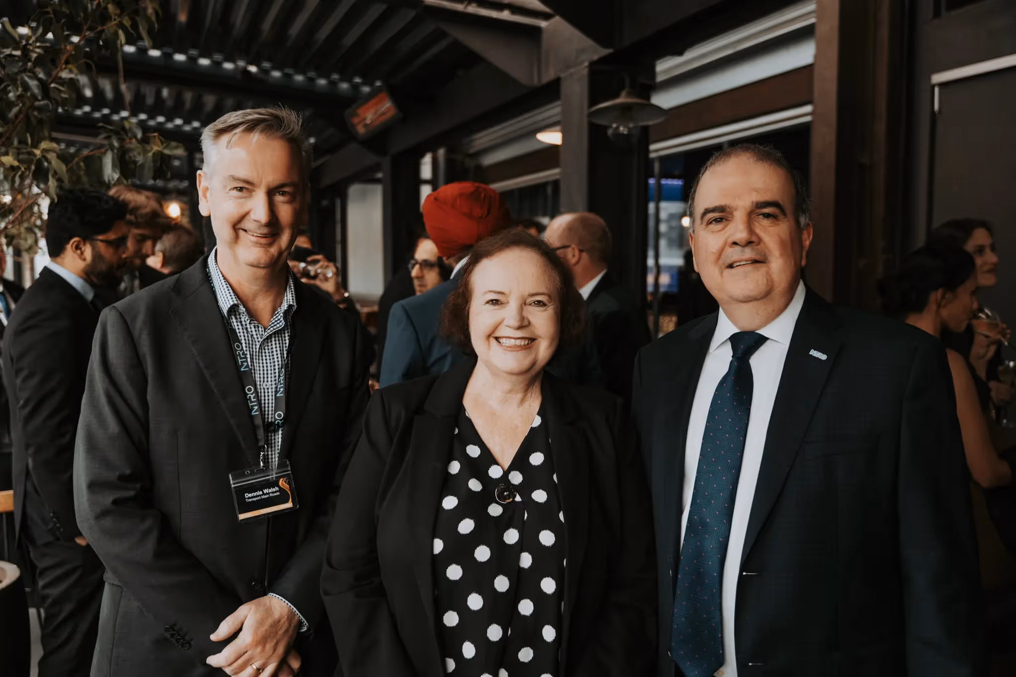 Dennis Walsh TMR Senator Carol Brown Michael Caltabiano