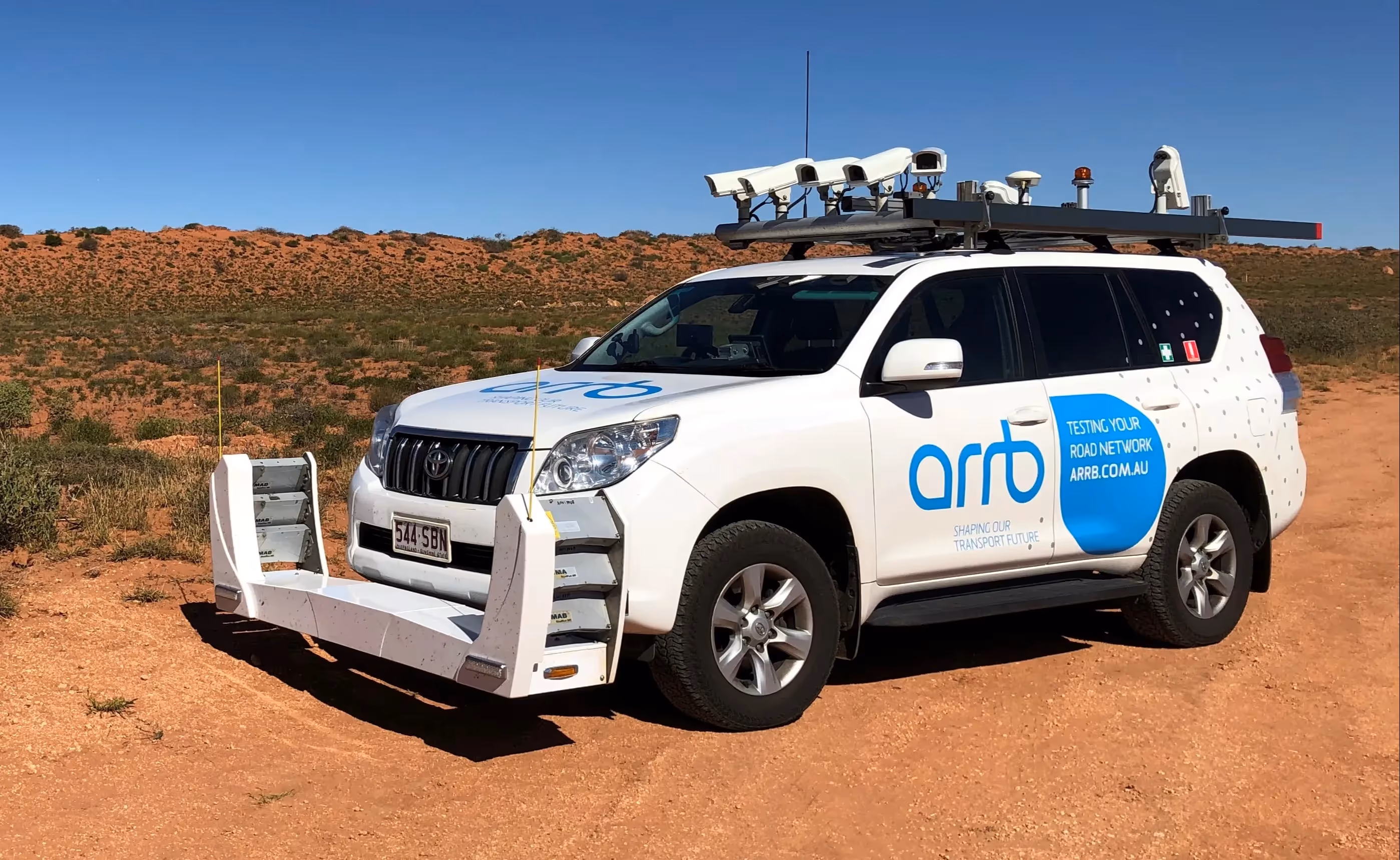 ARRB survey vehicle data collection