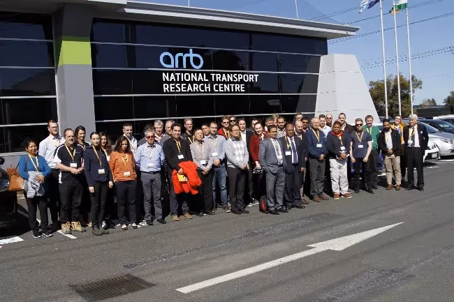 Smart Pavements Now delegates group shot