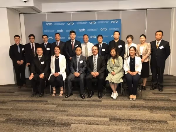 Delegation from China's Ministry of Transport visits ARRB in Melbourne 