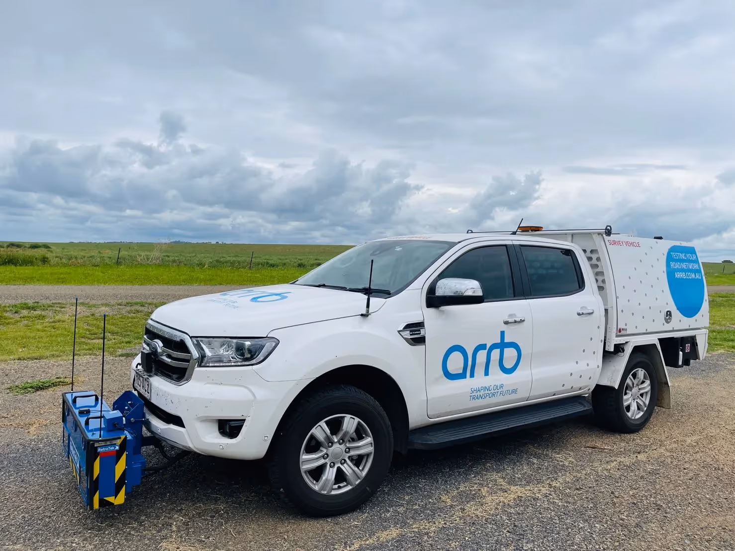 ARRB reflectivity vehicle