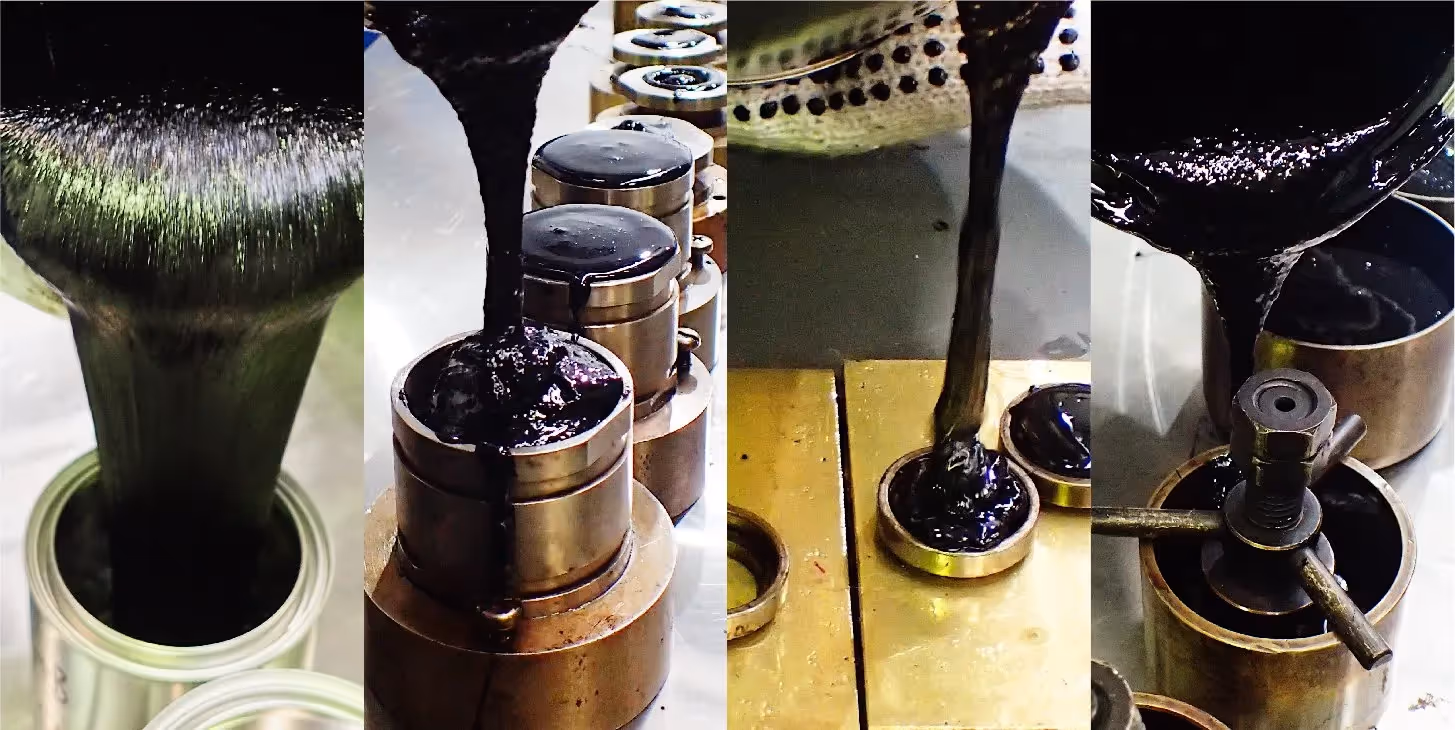 Crumb rubber binders used in road construction