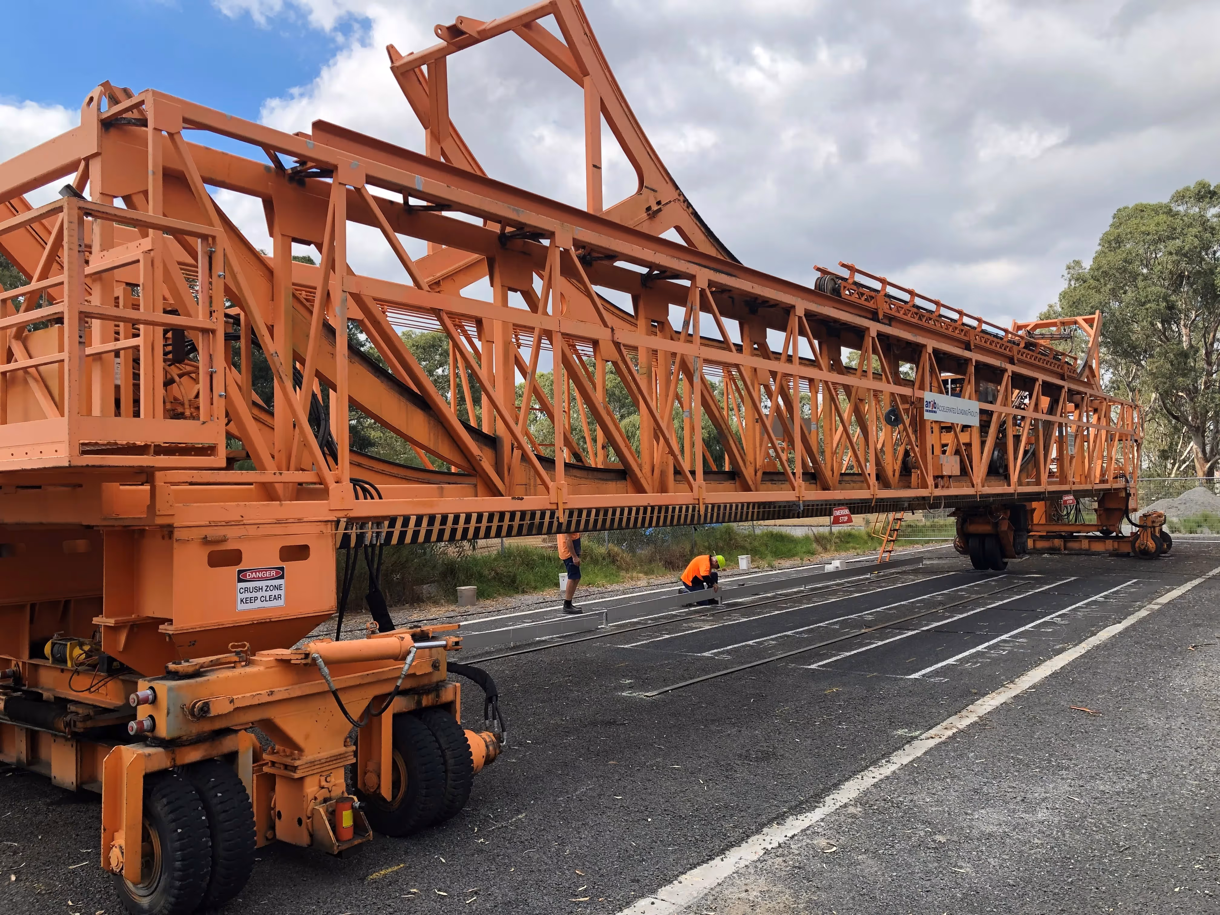 NTRO's Accelerated Loading Facility (ALF) for accelerated pavement testing