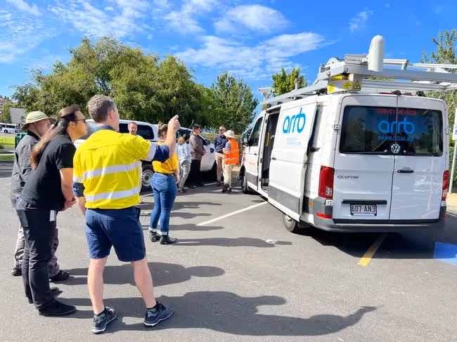 Crowd shot around NSV