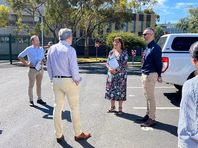 Vibeke with Mayor and NSV