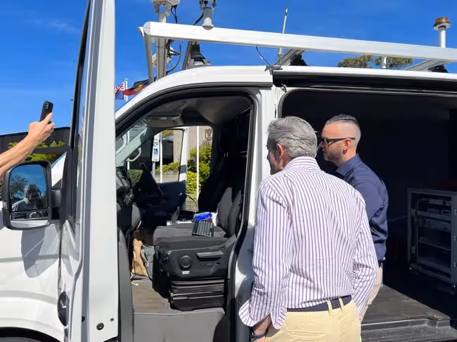 CU Brendan Blomeley with NSV