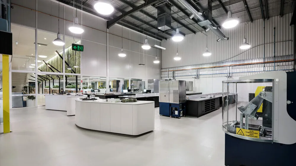 The largest pavement materials laboratory in the southern hemisphere located at NTRO's National Transport Research Office.