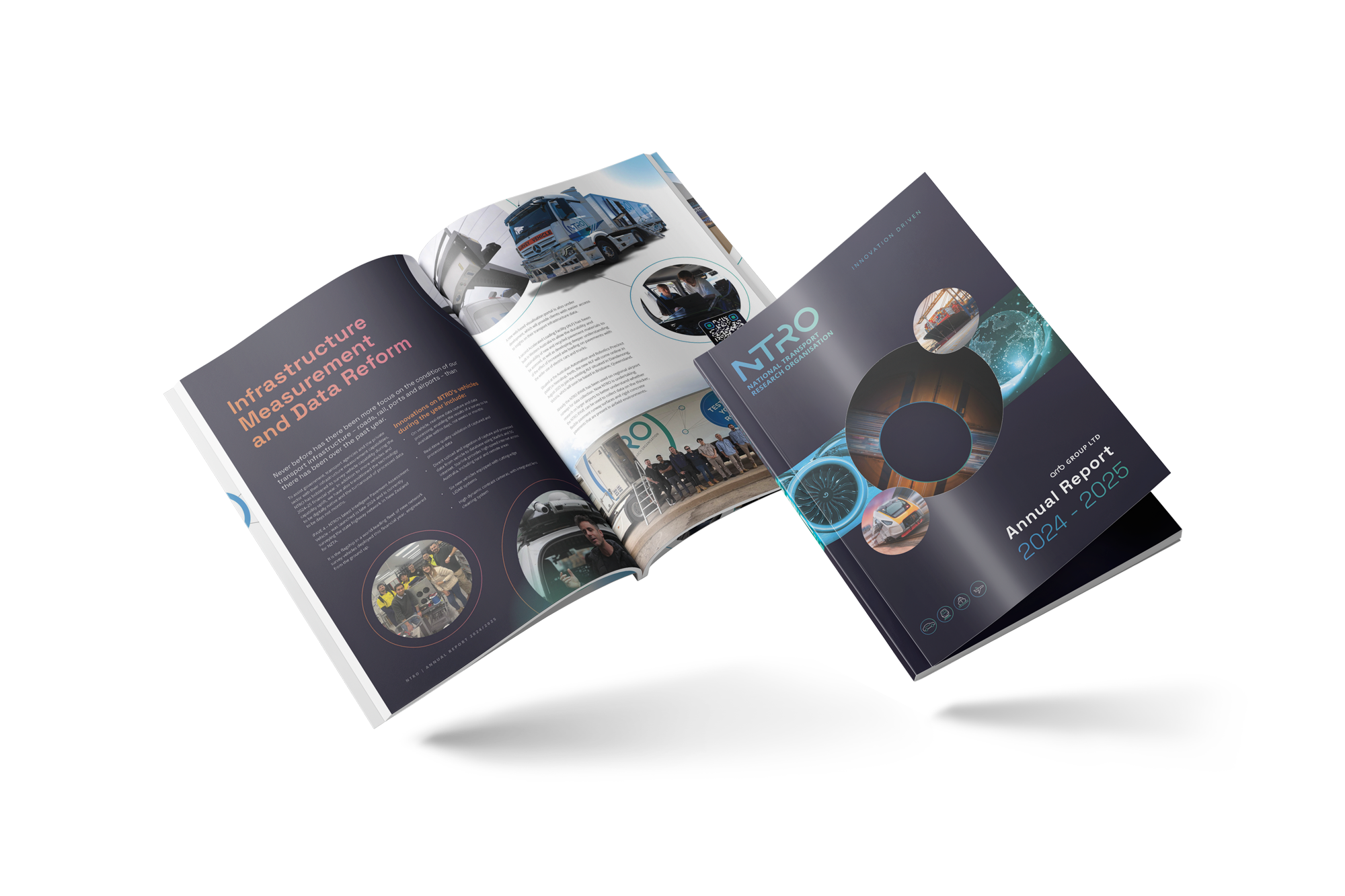 Mockup of NTRO's 2024-25 Annual Report