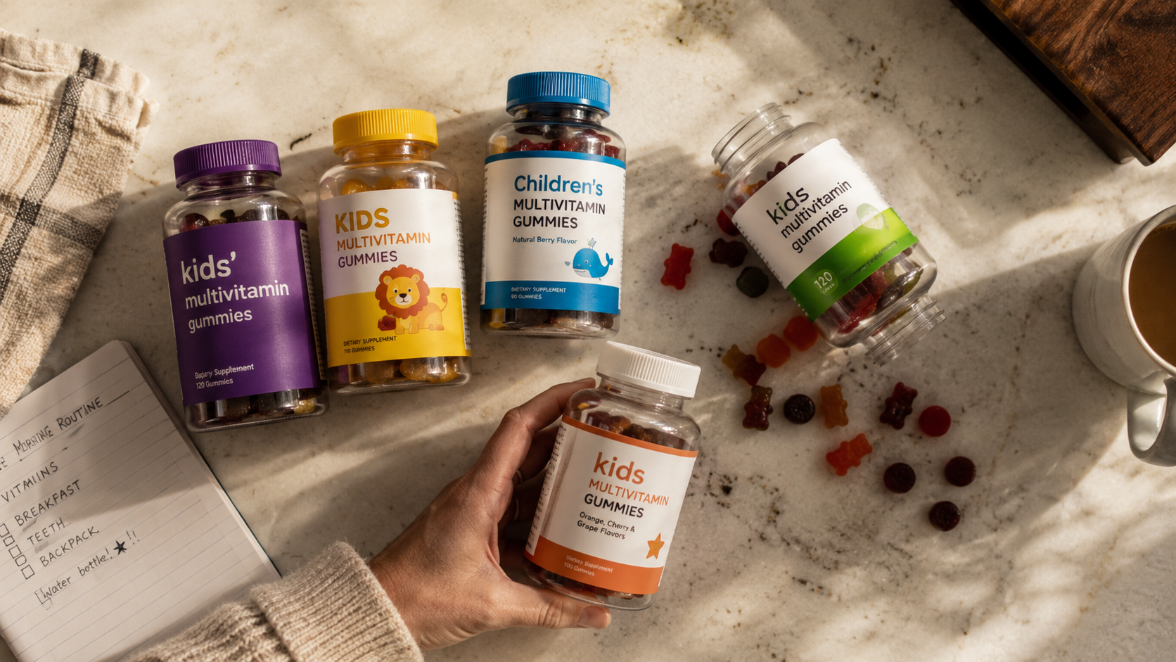 Why switching kids' vitamin brands doesn't change anything