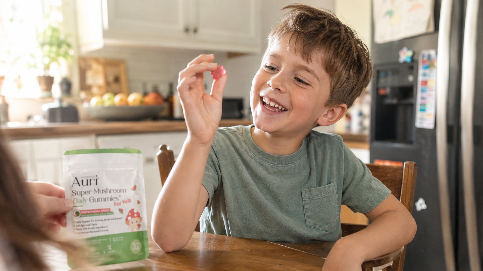 Auri Kids Super Mushroom Daily Gummies