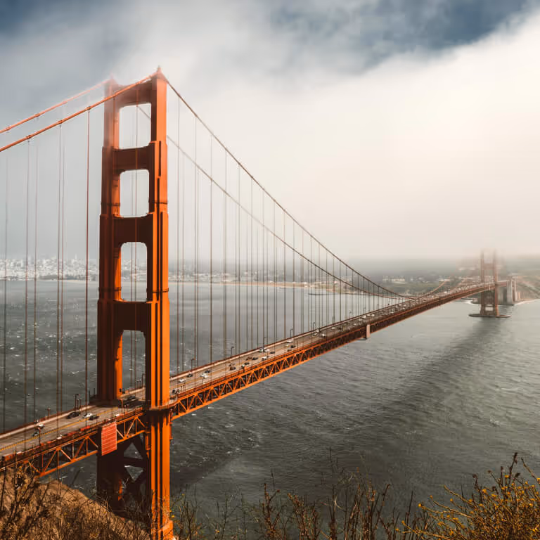 The golden gate bridge