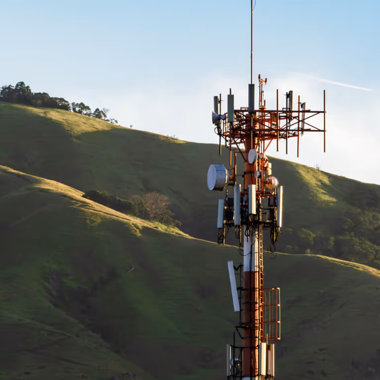 A telecom antenna 
