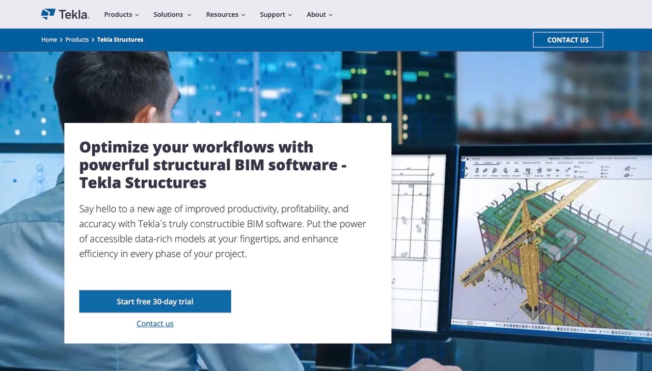 Tekla Structures digital construction tool