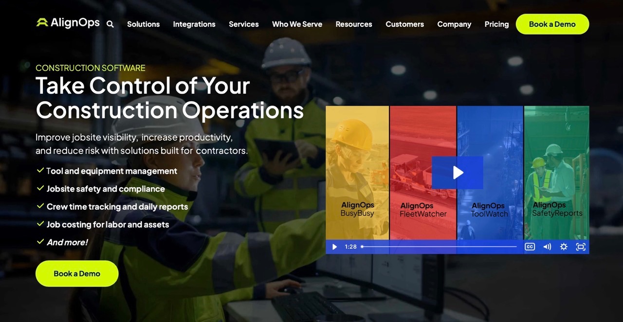 AlignOps digital construction tool