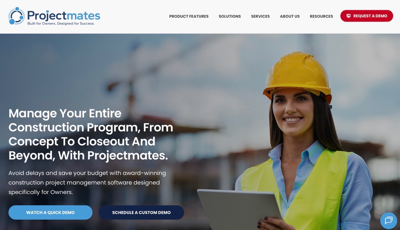 Projectmates construction management software