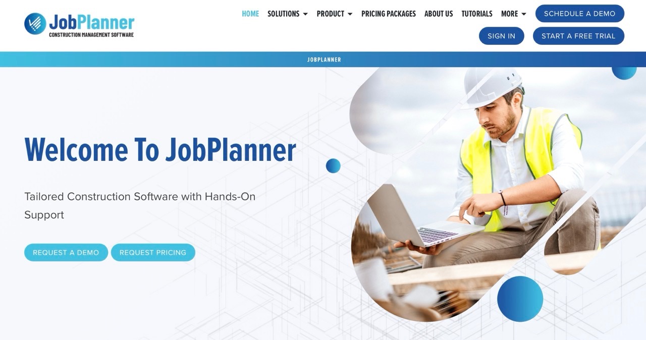 Job planner software