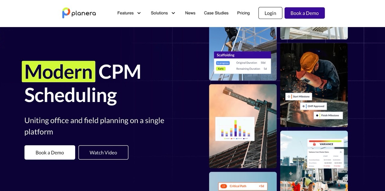 Planera CPM software