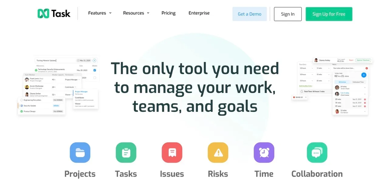 nTask CPM software