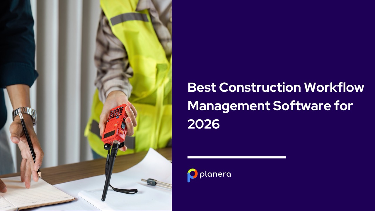Best construction workflow management software