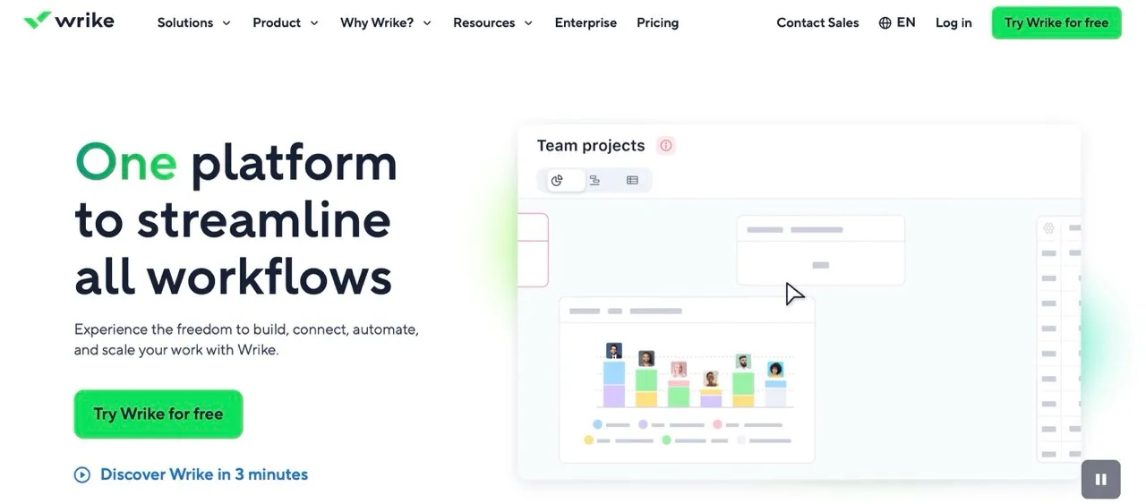 Wrike construction workflow software