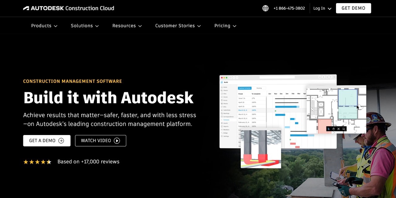 Autodesk Construction Cloud construction workflow software