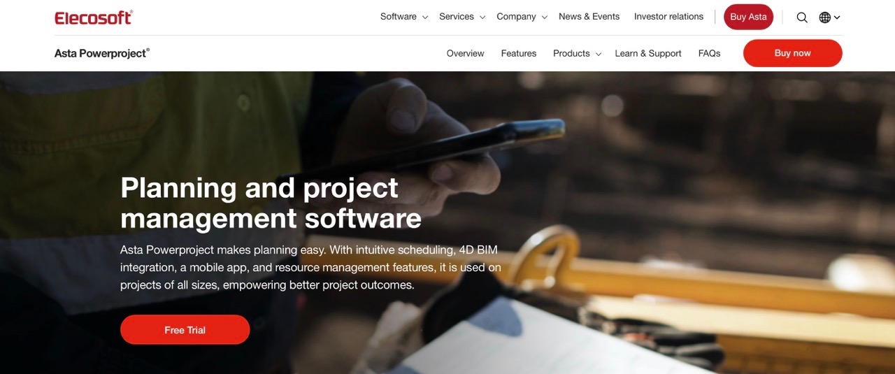 Asta Powerproject - MS Project alternative