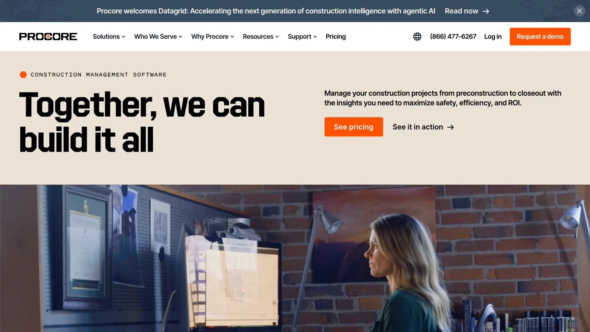 procore construction management software