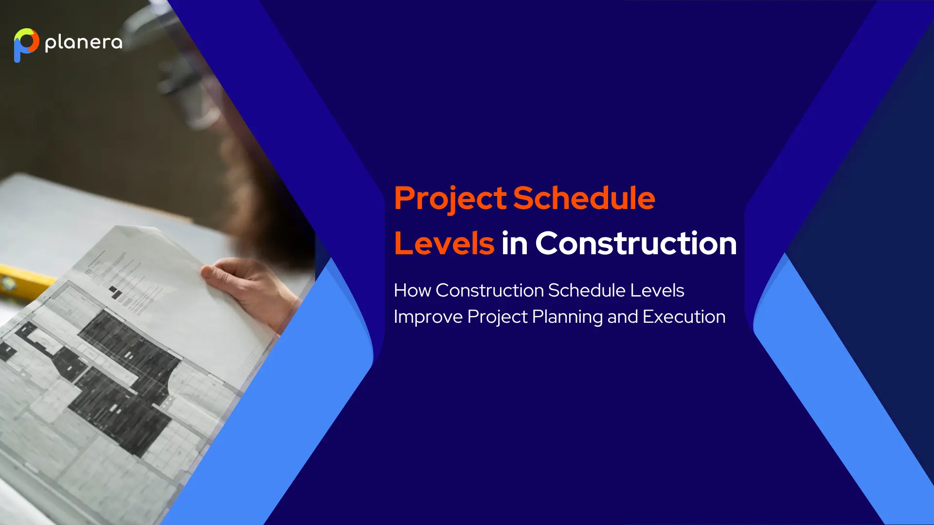 construction schedule levels banner