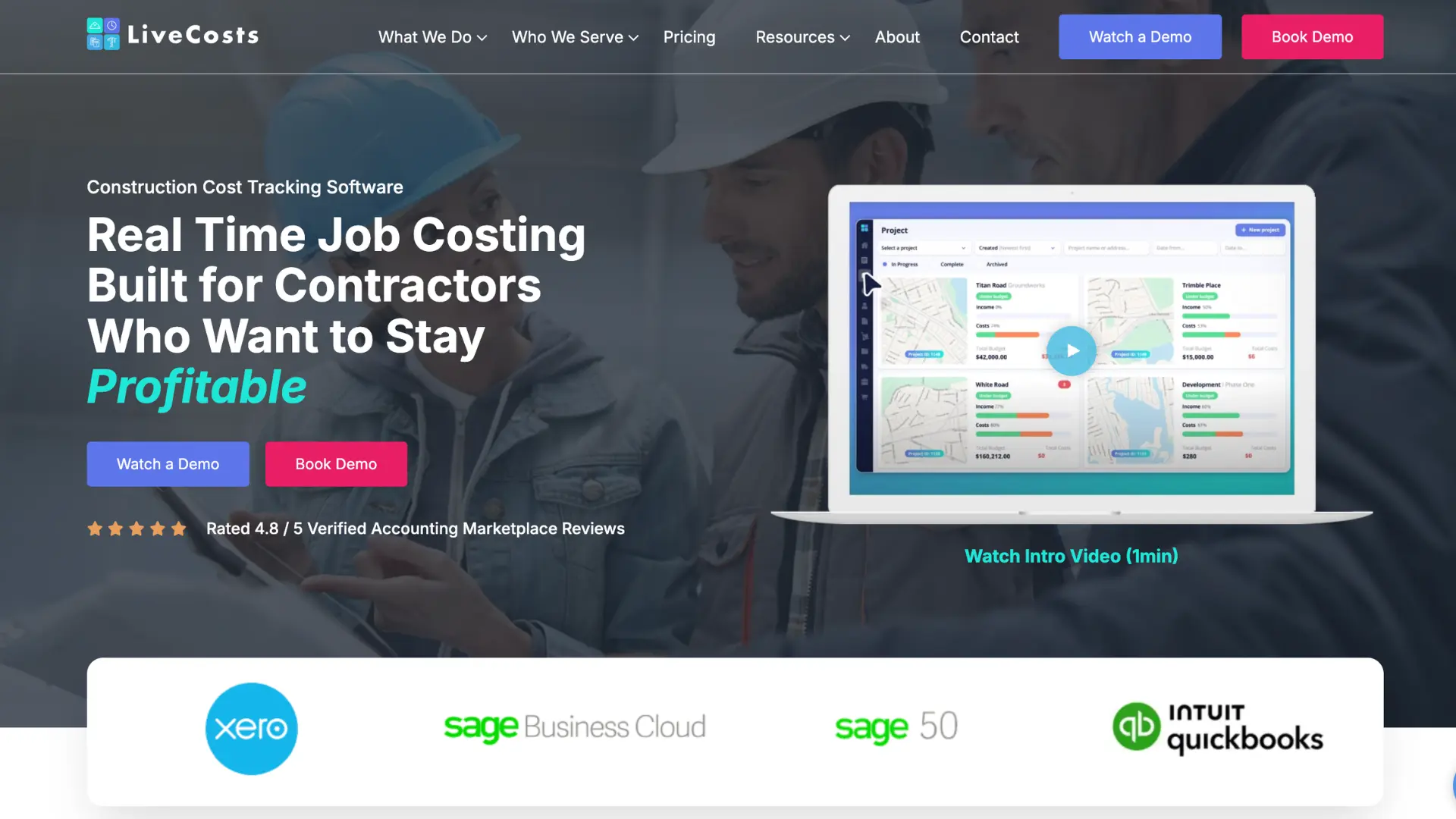 livecosts homepage