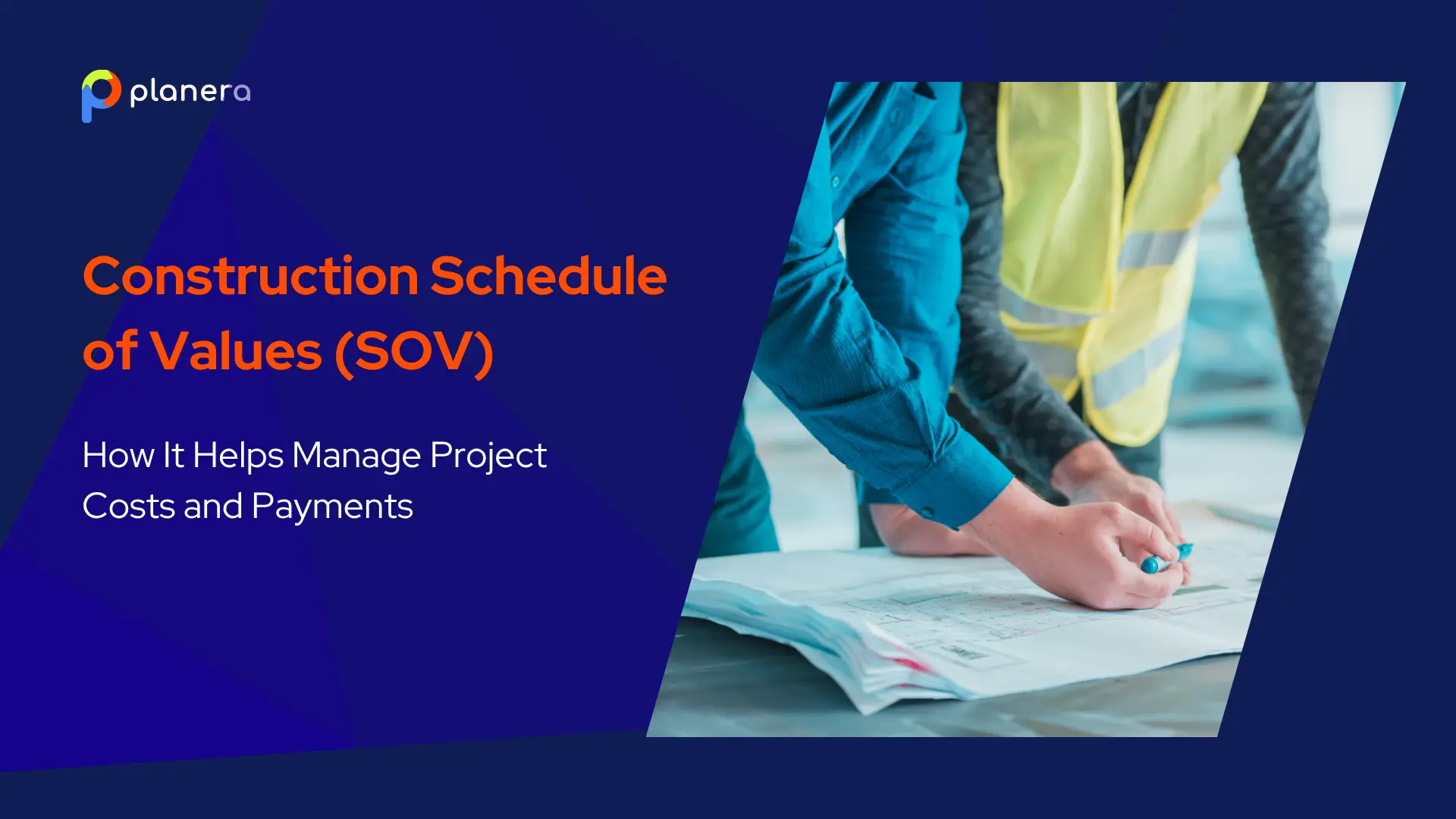 construction schedule of values banner