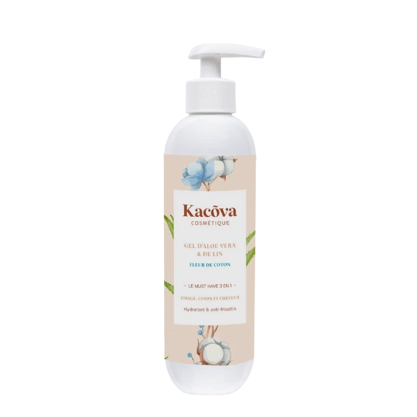 Gel d'aloe vera & de lin