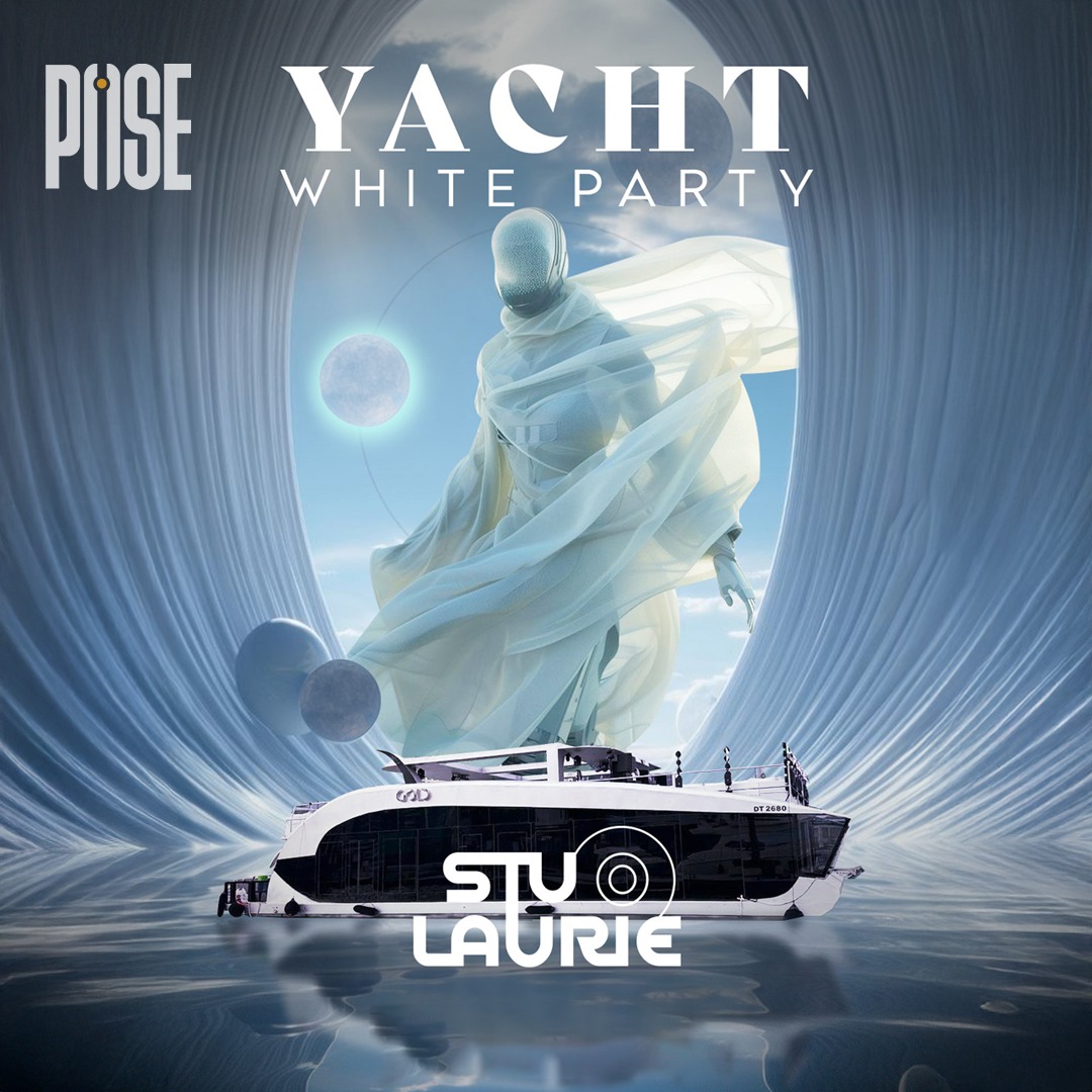 pose yacht white party