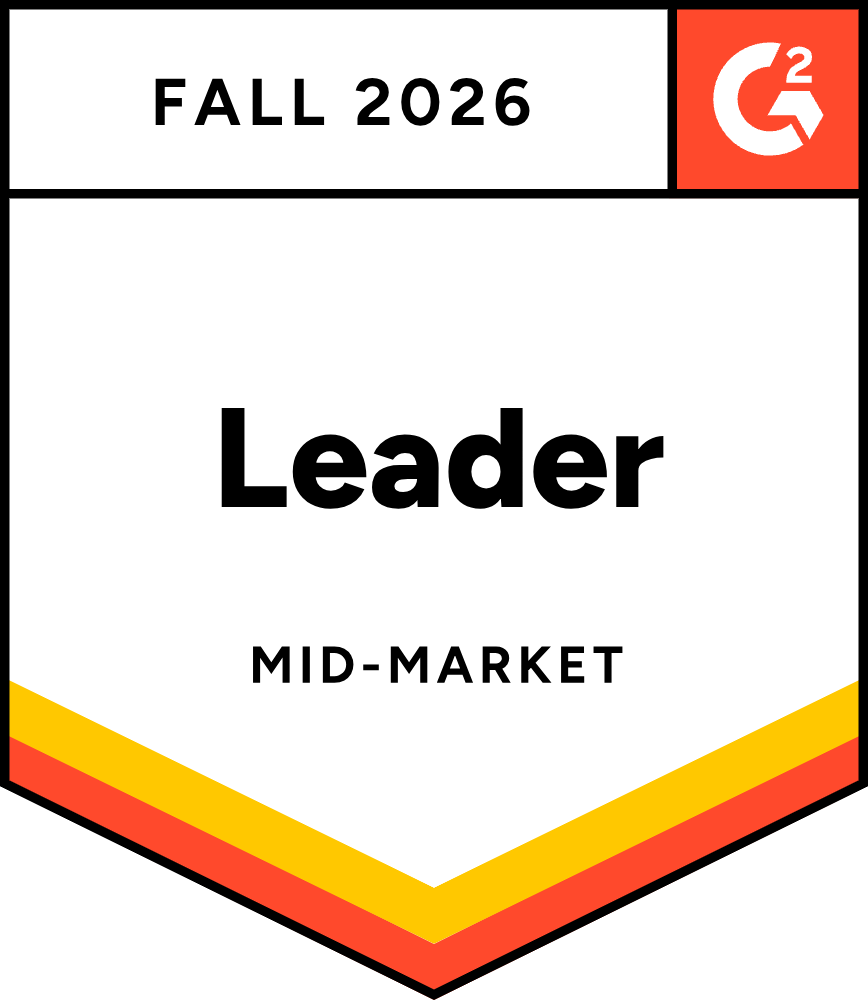 G2 High Performer badge for Spring 2026 with a white background and orange, yellow accents.