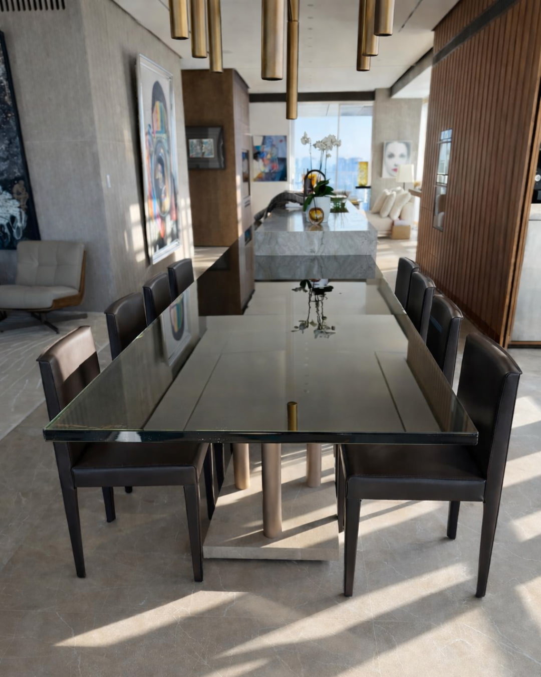 Modern Glass Countertop