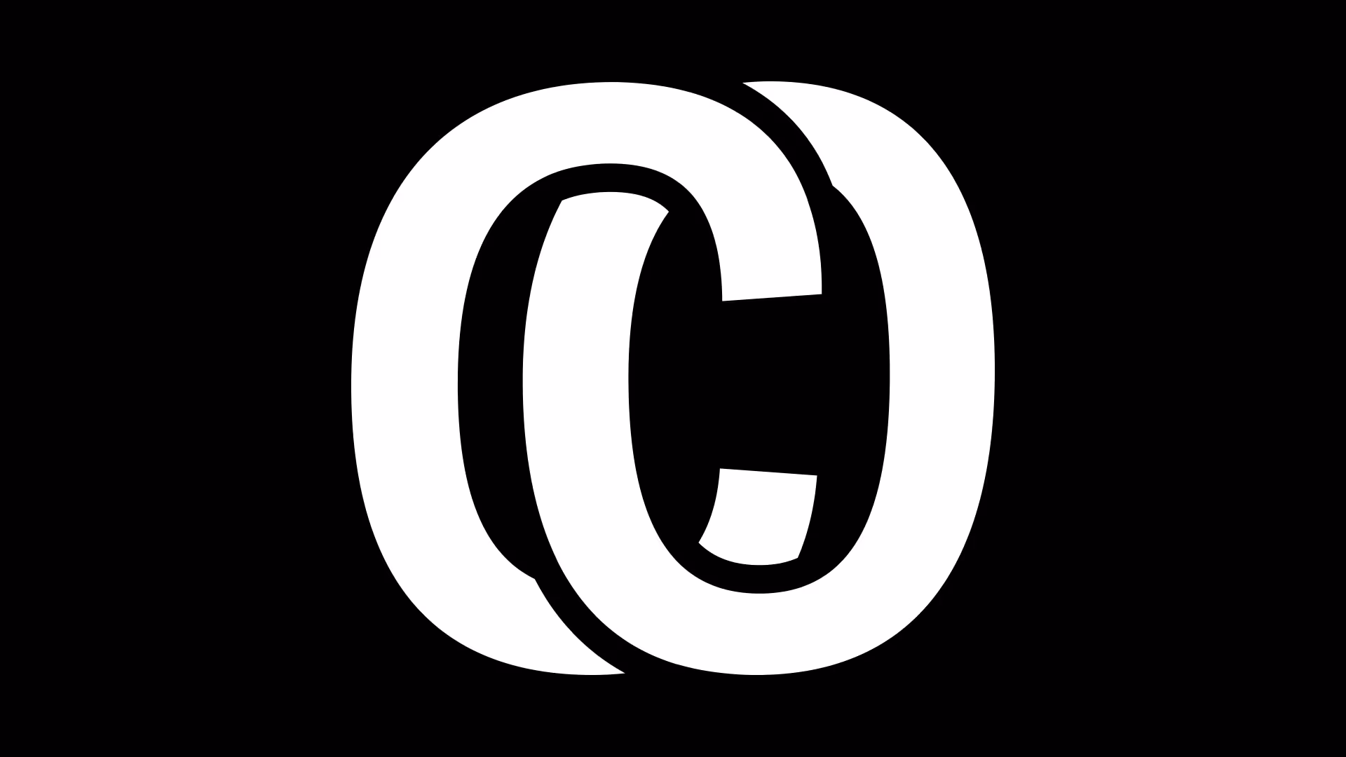 Musiconnect-logon monogrammi, jossa C- ja O-kirjaimet kietoutuvat toisiinsa.
