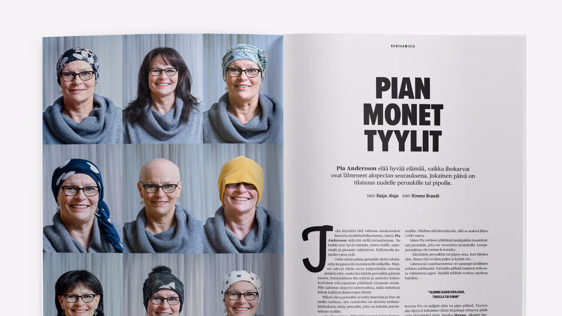 AIA-lehden pääjutun aukeama.