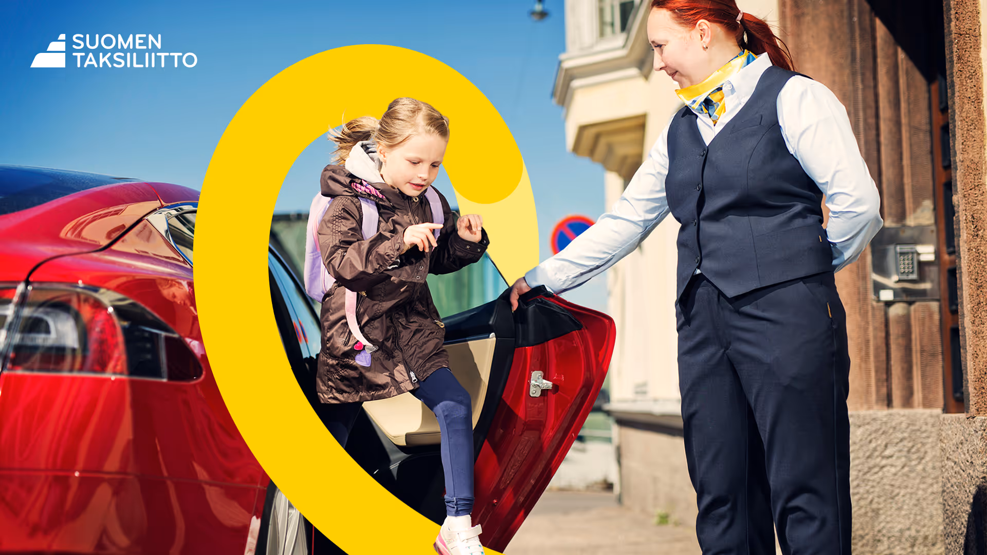 Taksiliiton visuaalisen ilmeen uudistus. Kuvien tyyli yhdessä ilmeen grafiikan kanssa.