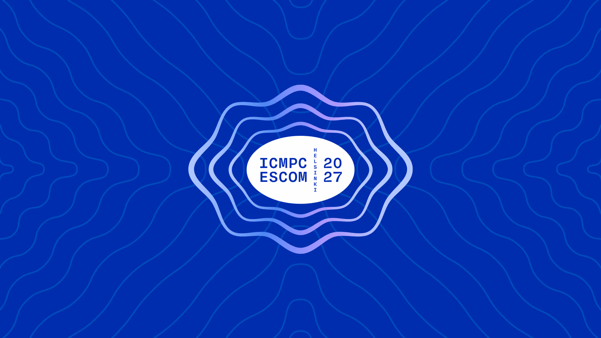 ICMPC-ESCOM27 konferenssin logo