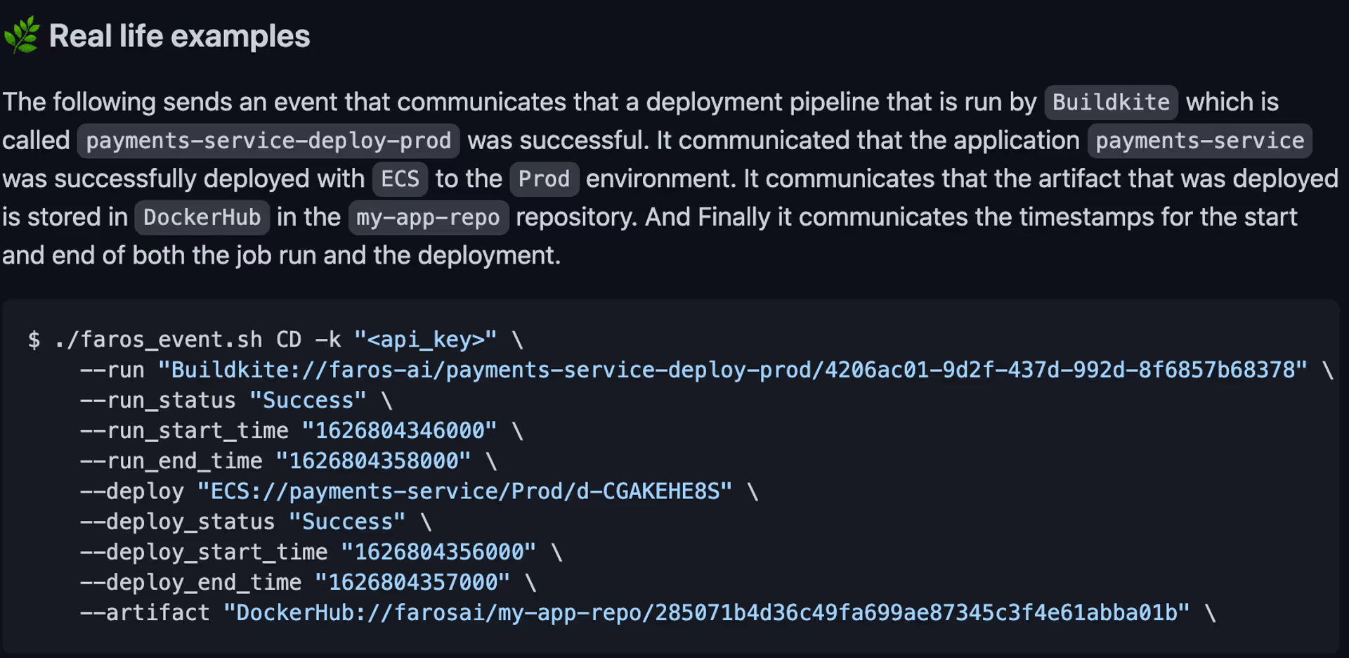 CLI Example